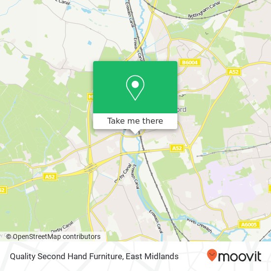 Quality Second Hand Furniture map