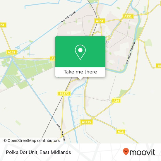 Polka Dot Unit map