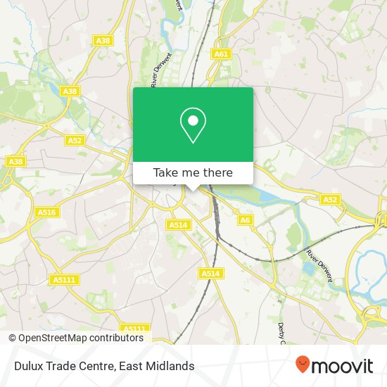 Dulux Trade Centre map