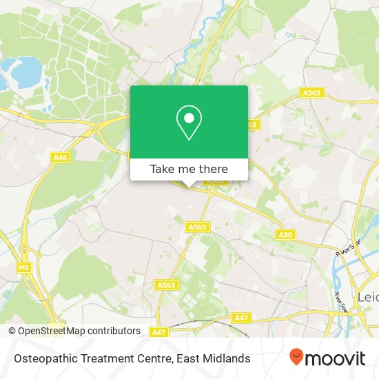 Osteopathic Treatment Centre map