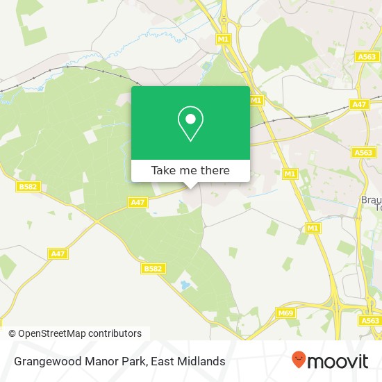 Grangewood Manor Park map