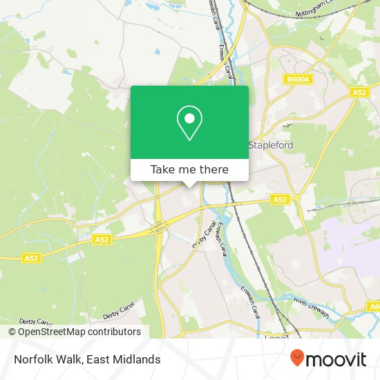 Norfolk Walk map