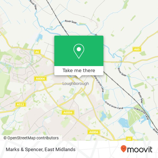 Marks & Spencer map