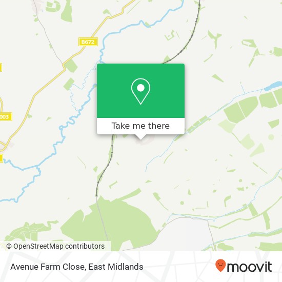 Avenue Farm Close map