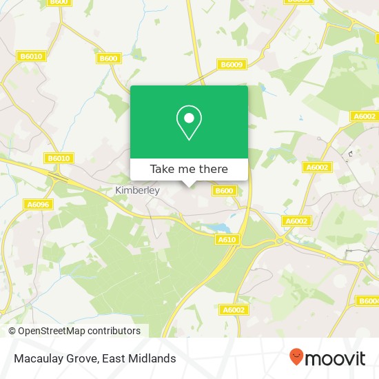 Macaulay Grove map