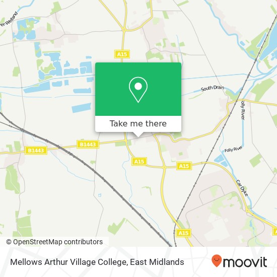 Mellows Arthur Village College map