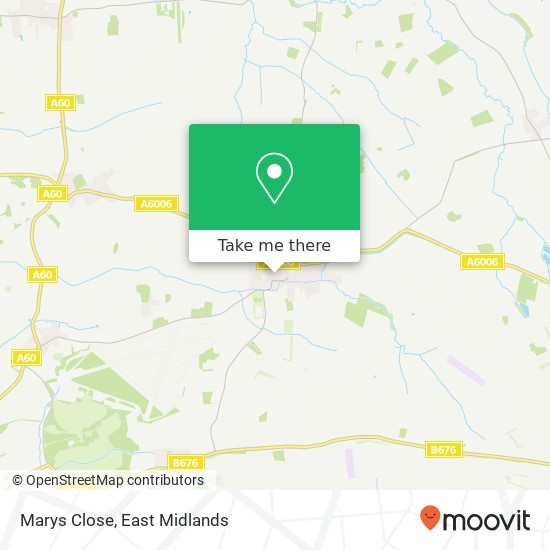 Marys Close map