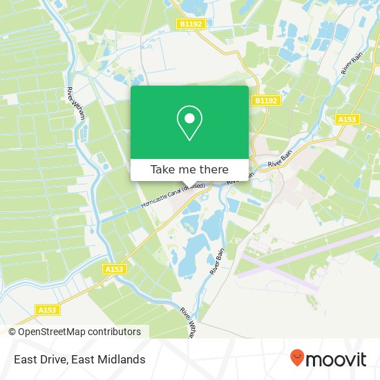 East Drive map