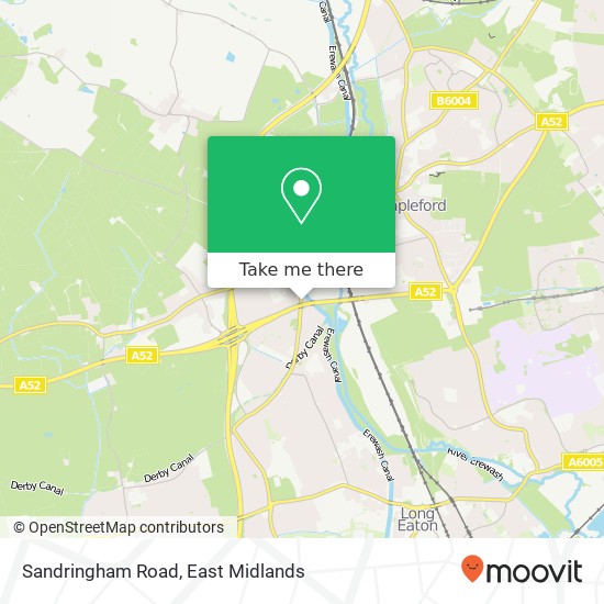 Sandringham Road map