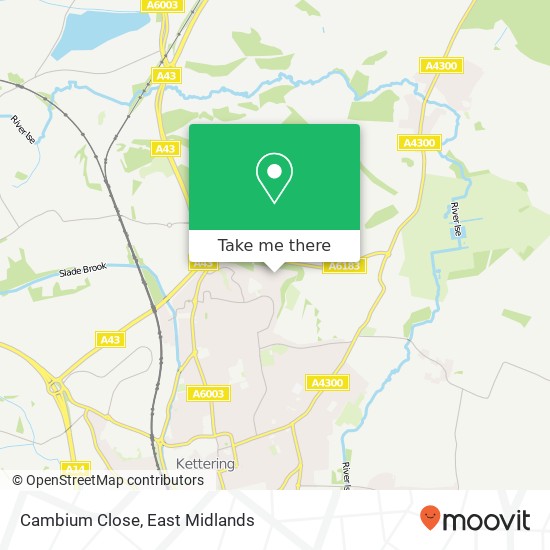 Cambium Close map