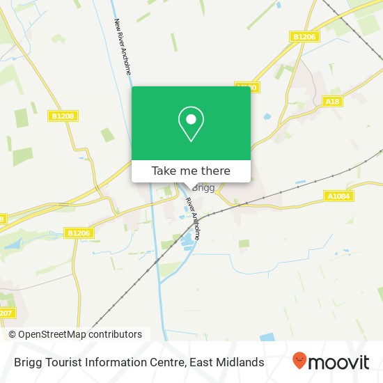 Brigg Tourist Information Centre map