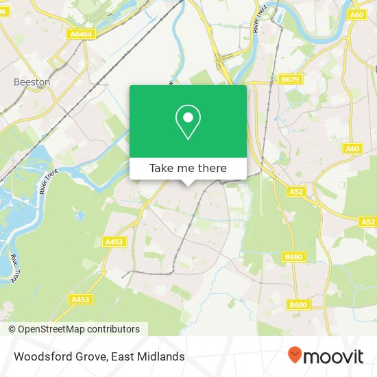 Woodsford Grove map