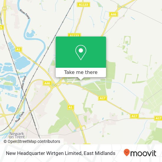 New Headquarter Wirtgen Limited map