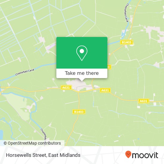Horsewells Street map