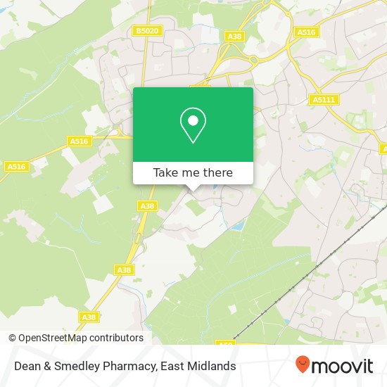 Dean & Smedley Pharmacy map