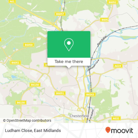 Ludham Close map