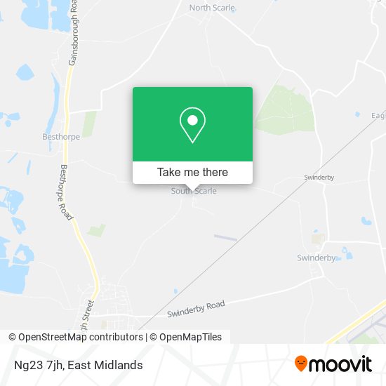 Ng23 7jh map