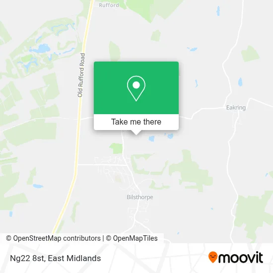 Ng22 Example How to Get to Ng22 8st in Newark And Sherwood by Bus?