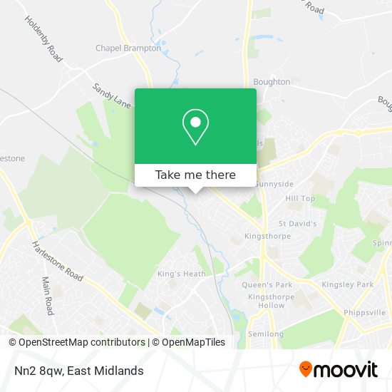 Nn2 8qw map
