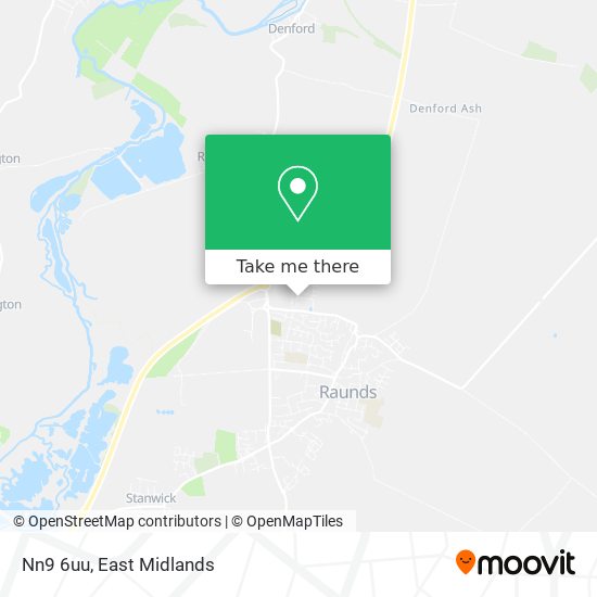 Nn9 6uu map