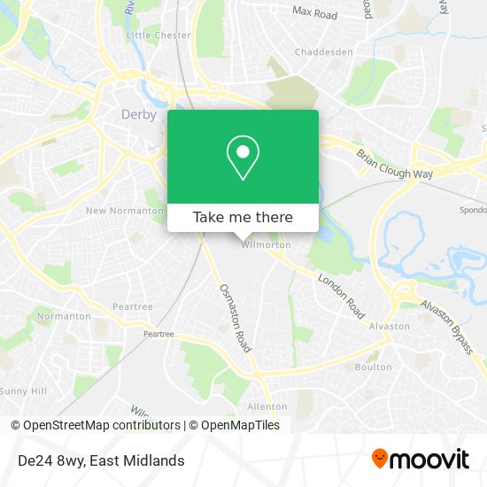De24 8wy map