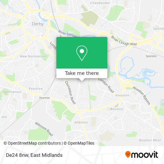De24 8nw map