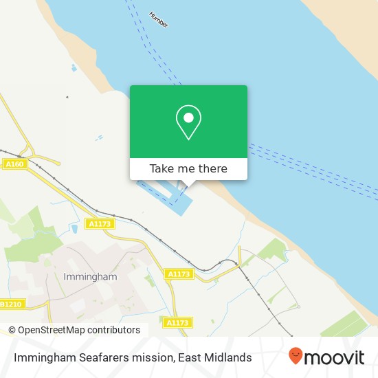 Immingham Seafarers mission map