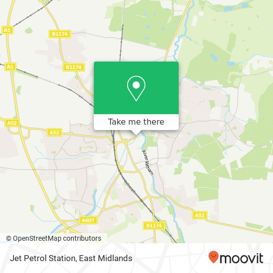 Jet Petrol Station map