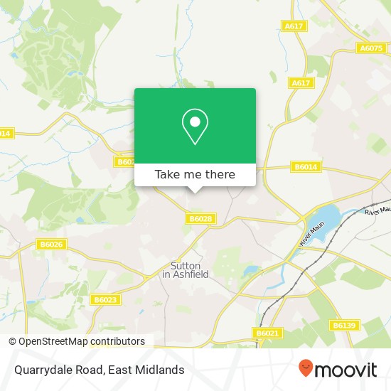 Quarrydale Road map