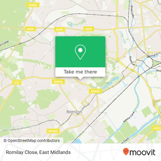 Romilay Close map