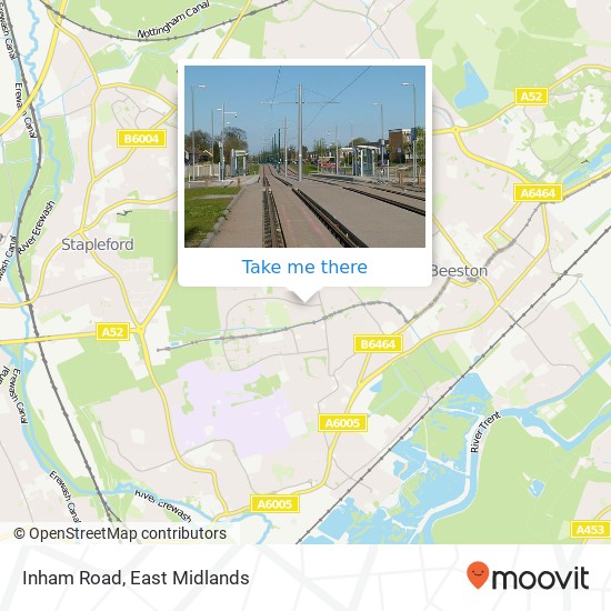 Inham Road map