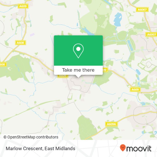 Marlow Crescent map