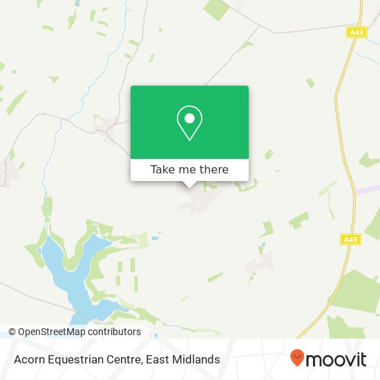 Acorn Equestrian Centre map