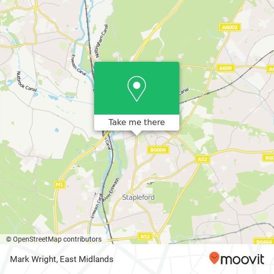 Mark Wright map