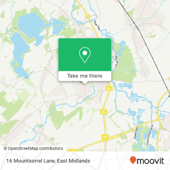 16 Mountsorrel Lane map