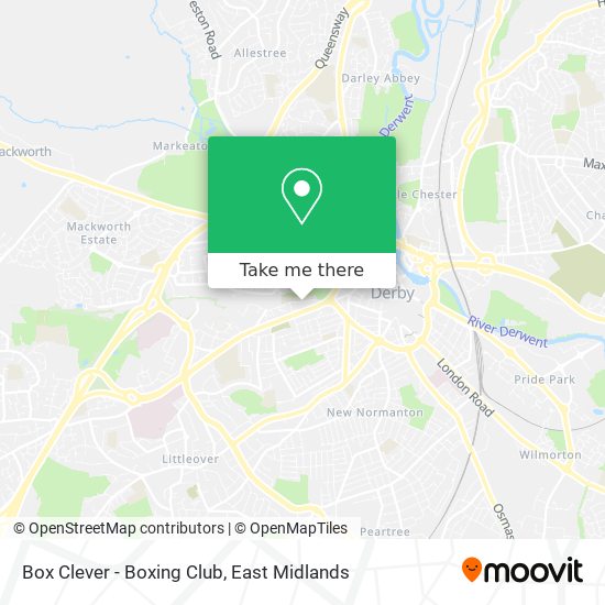 Box Clever - Boxing Club map