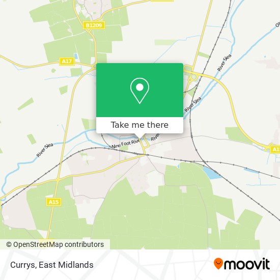 Currys map