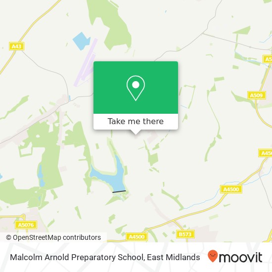 Malcolm Arnold Preparatory School map