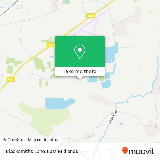 Blacksmiths Lane map