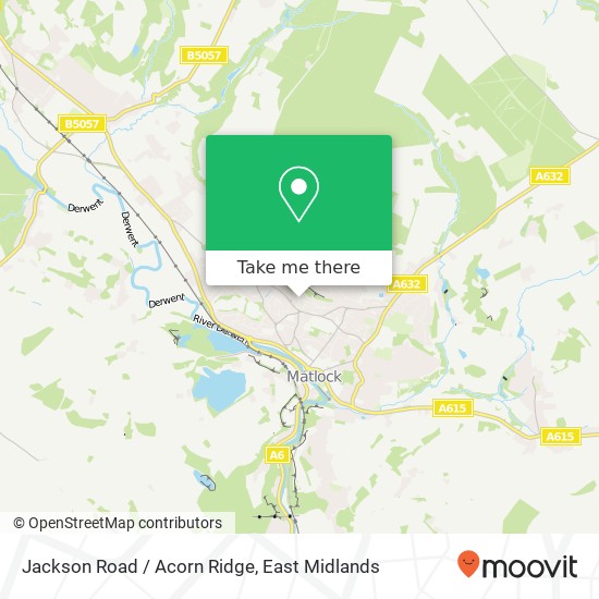 Jackson Road / Acorn Ridge map