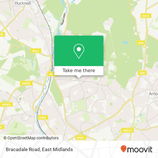 Bracadale Road map