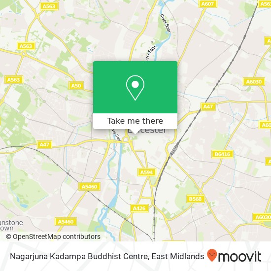 Nagarjuna Kadampa Buddhist Centre map