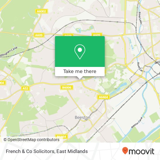 French & Co Solicitors map