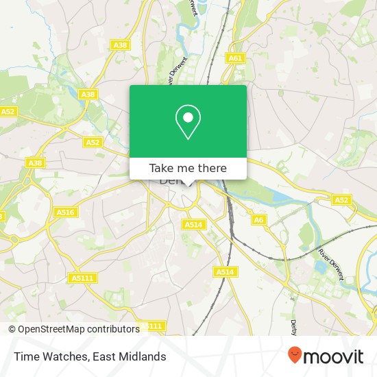 Time Watches map