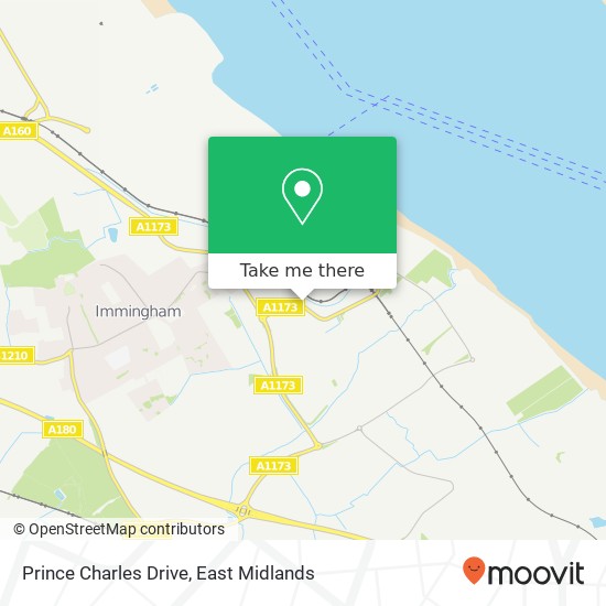 Prince Charles Drive map