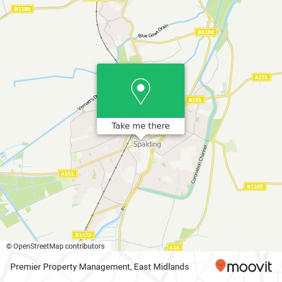 Premier Property Management map