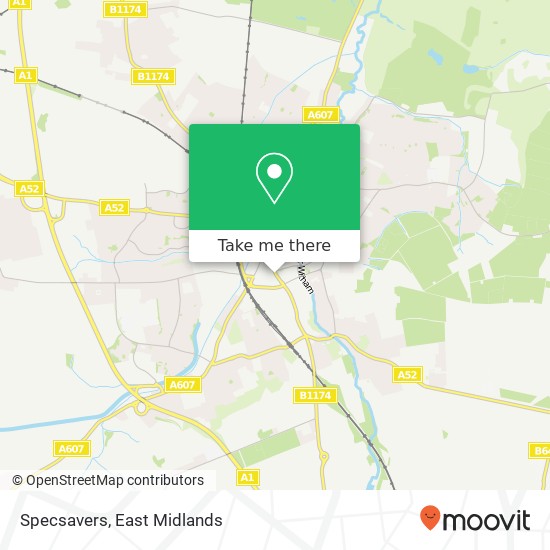 Specsavers map