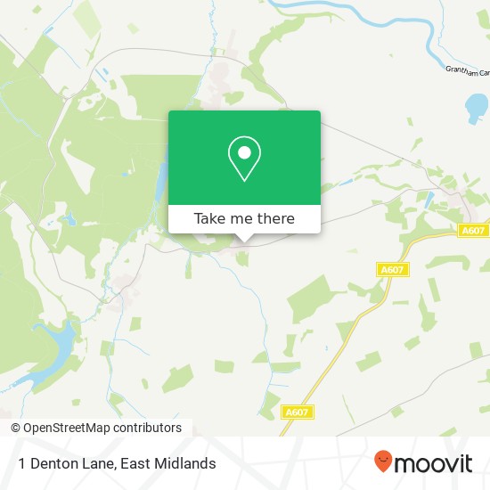 1 Denton Lane map