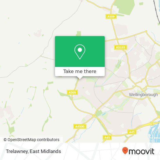 Trelawney map