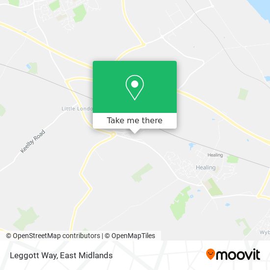 Leggott Way map